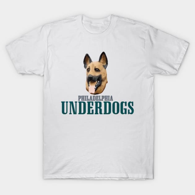 Philadelphia Underdogs 2018 T-Shirt by bardonphelps